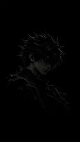 Black Screen Phone Wallpaper