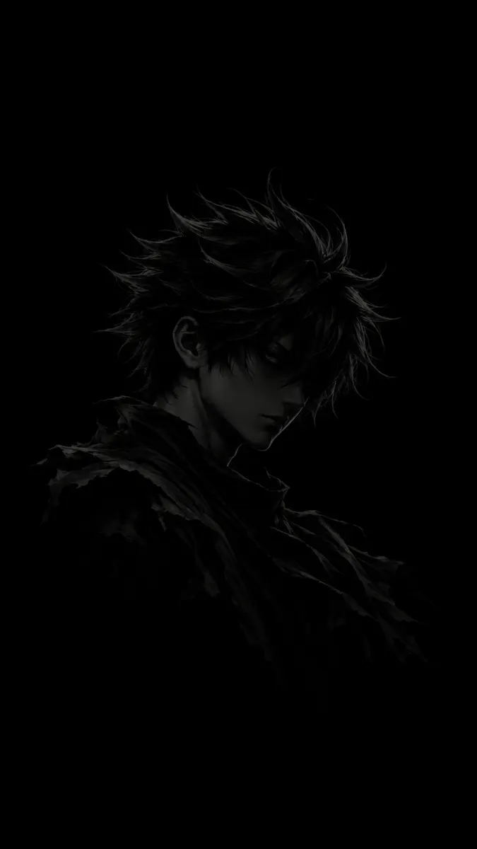 Black Screen Phone Wallpaper