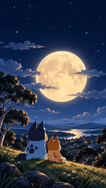 Bluey Phone Wallpaper