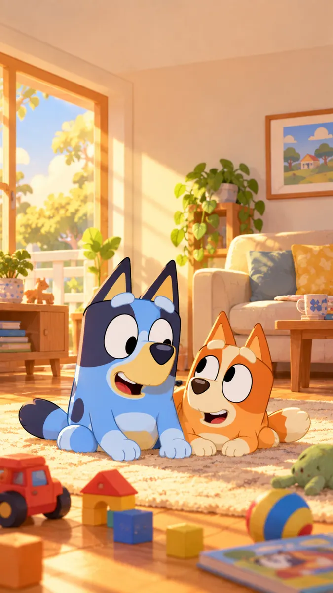 Bluey Wallpaper
