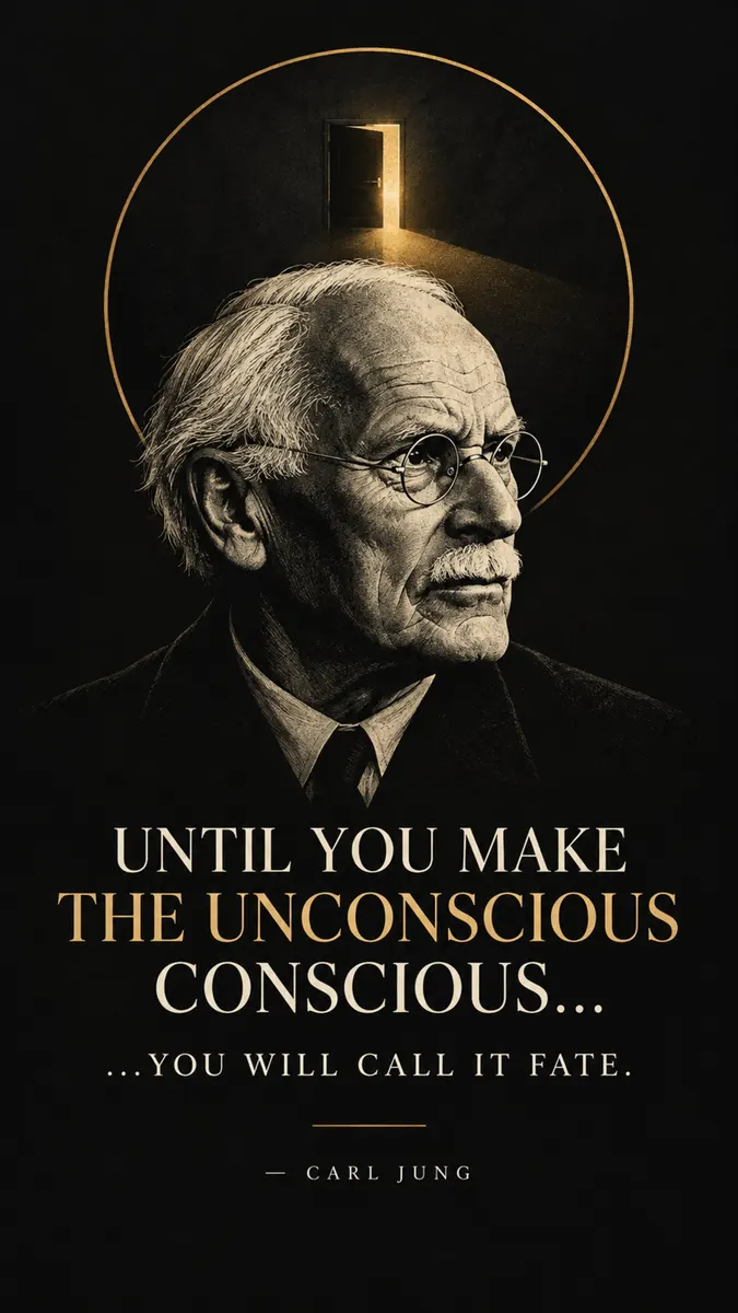 Carl Jung Quote Dark Psychology Wallpaper