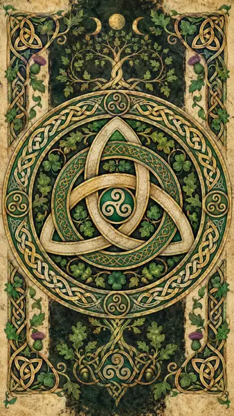 Celtic Knot Tree of Life Wallpaper wallpaper
