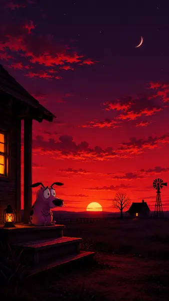Courage The Cowardly Dog Wallpaper