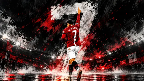 Cristiano Ronaldo Laptop Wallpaper