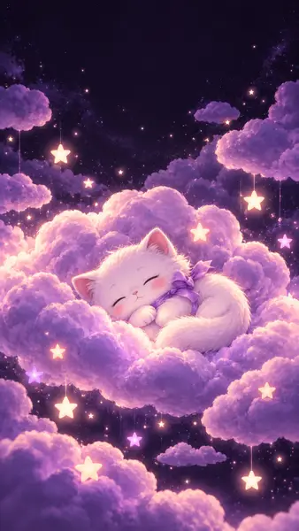 Cute Purple Iphone Wallpaper