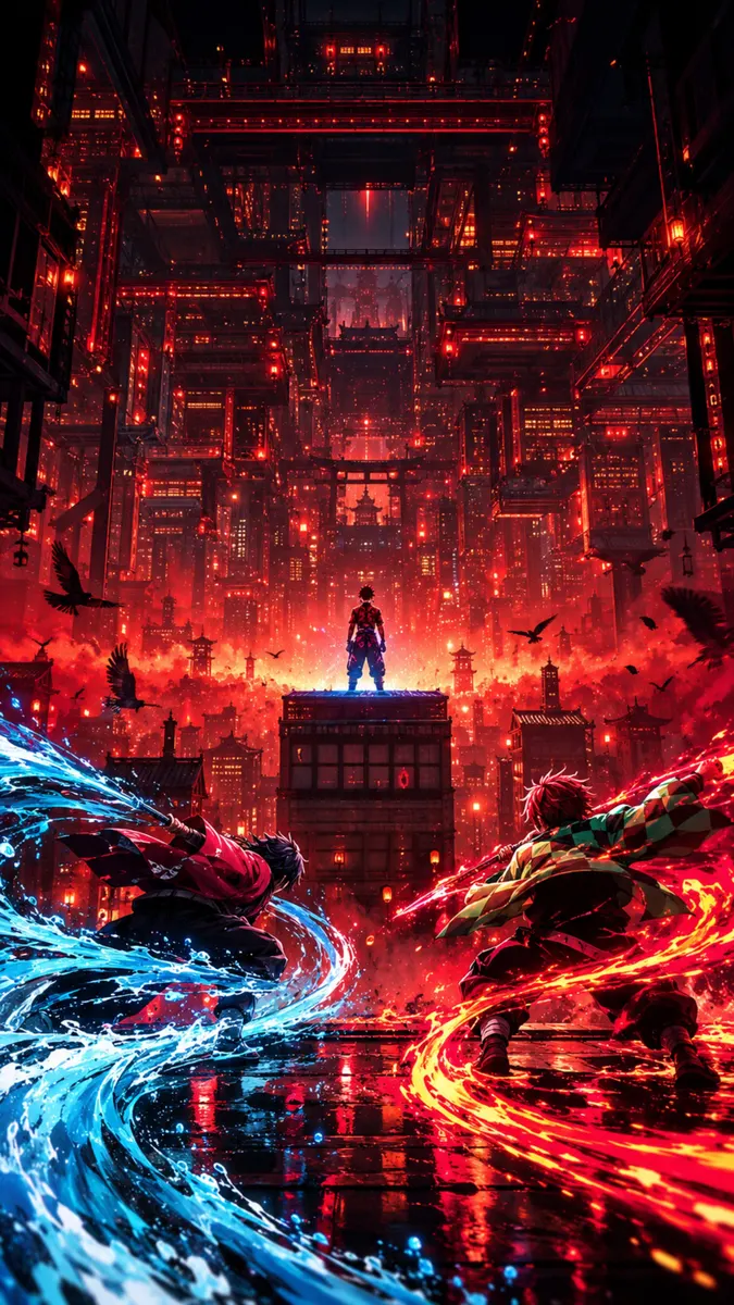 Demon Slayer Infinity Castle Wallpaper