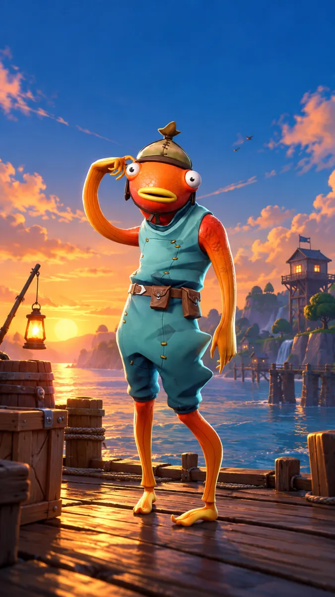 Fishstick Wallpaper
