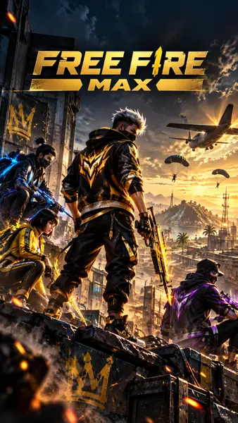 Free Fire Max Battle Squad Wallpaper