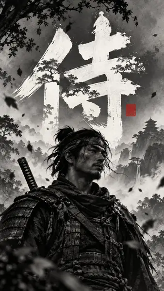Ghost of Tsushima Samurai Wallpaper