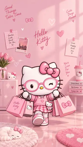 Hello Kitty Iphone Wallpaper wallpaper