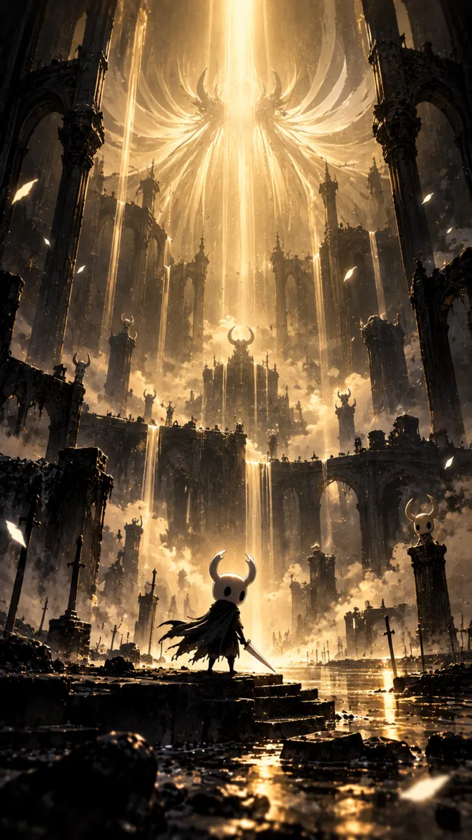 Hollow Knight Phone Wallpaper