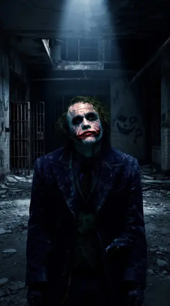 Joker Heath Ledger Dark Asylum Wallpaper