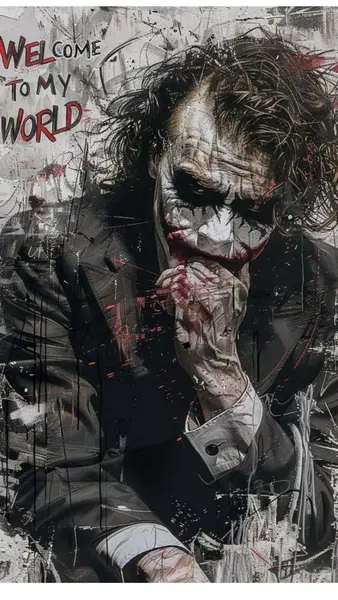 Joker Welcome To My World Wallpaper