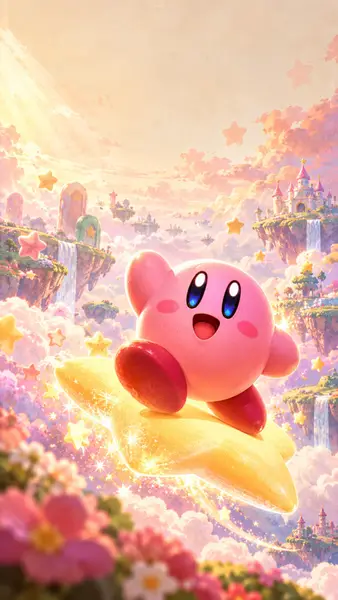 Kirby Phone Wallpaper