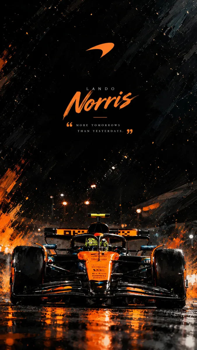 Lando Norris F1 Wallpaper