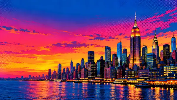Manhattan Hintergrundbild wallpaper