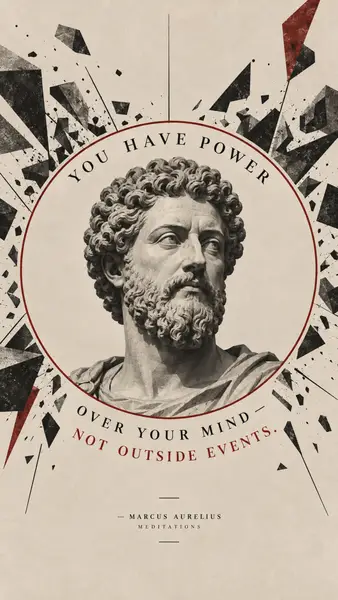 Marcus Aurelius Stoic Quote Wallpaper wallpaper