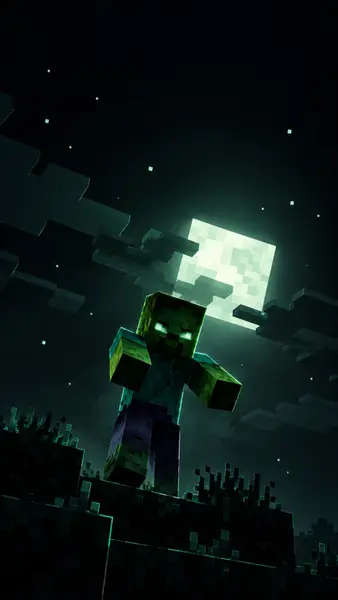 Minecraft Zombie Wallpaper