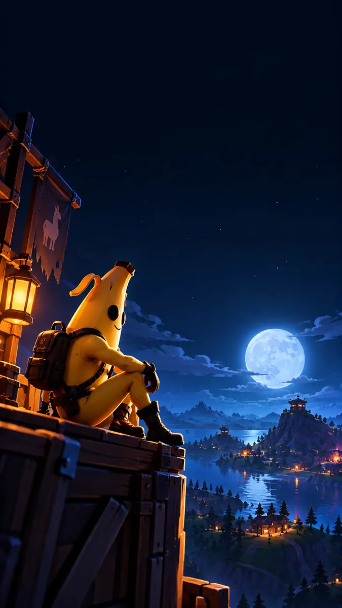 Peely Fortnite Wallpaper