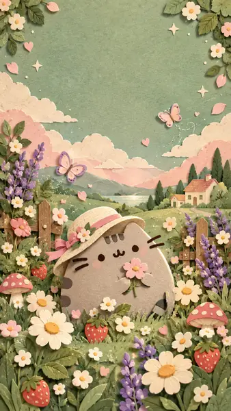 Pusheen Iphone Wallpaper