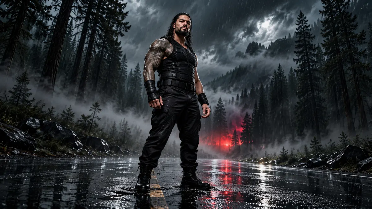 Roman Reigns Laptop Wallpaper
