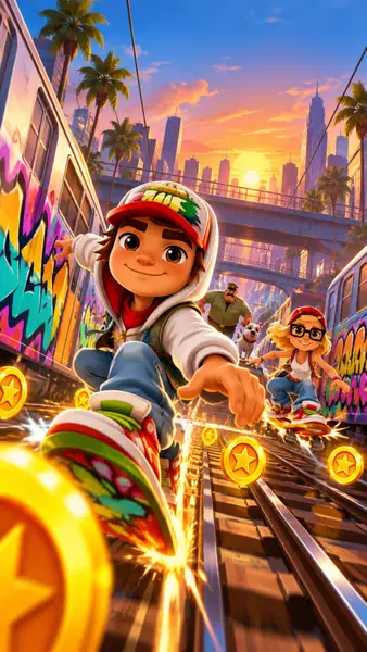 Subway Surfers City Sunset Wallpaper