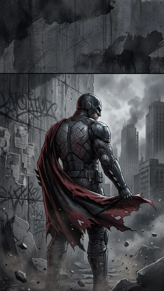 Superhero Phone Wallpaper