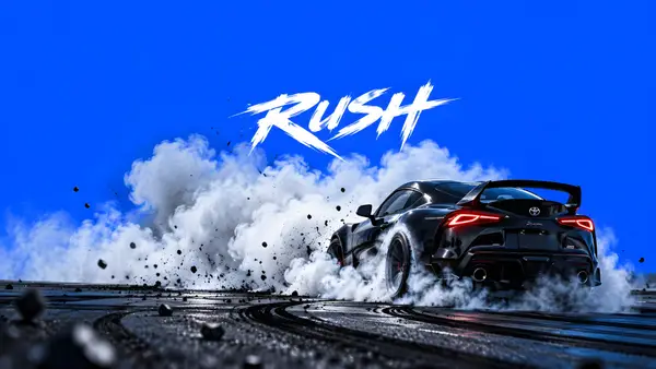 Toyota Supra Drift Rush Wallpaper